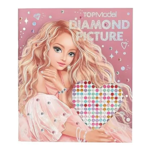 Depesche Top Model Create Your Diamond Picture Libro de Pegatinas 13482