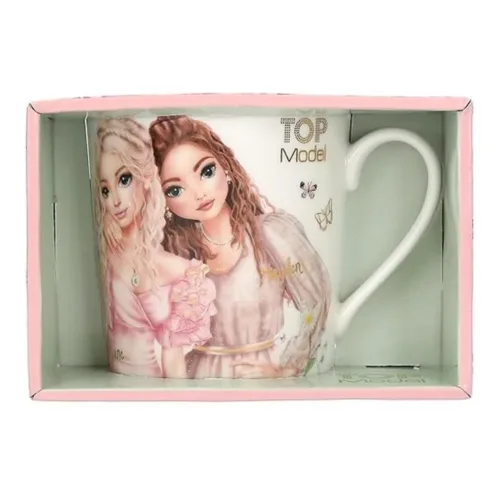 Depesche TopModel Summer Feeling Taza de Porcelana Blanca 13540