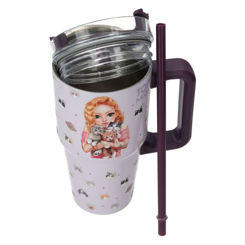 Depesche TopModel Vaso para Llevar Kitty and Doggy 12794 - Imagen 2