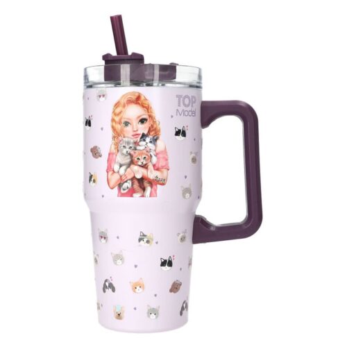 Depesche TopModel Vaso para Llevar Kitty and Doggy 12794