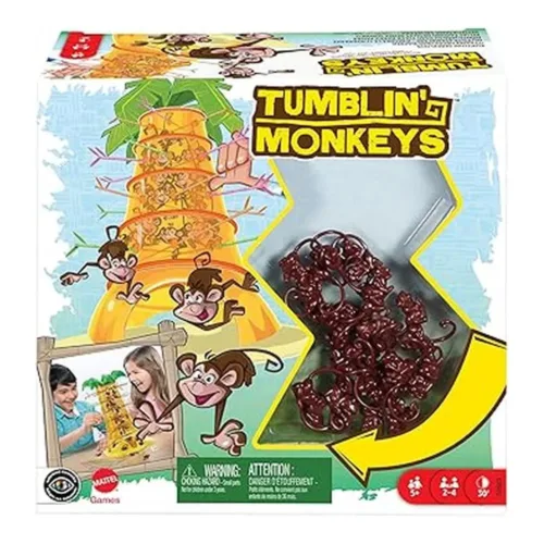 Mattel Games Monos Locos Juego de Mesa Infantil 52563