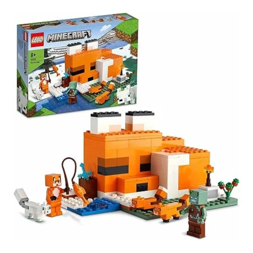 Lego Minecraft El Refugio-Zorro Juguete de Construcción 21178