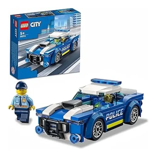 Lego City Coche de Policía Juguete de Construcción 60312