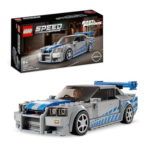 Lego Speed Champions Nissan Skyline GT-R R34 de 2 Fast 2 Furious Coche Juguete 76917