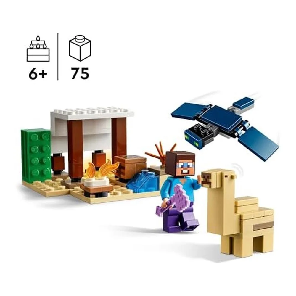 Lego Minecraft Expedición de Steve al Desierto Juguete de Construcción 21251 - Imagen 2