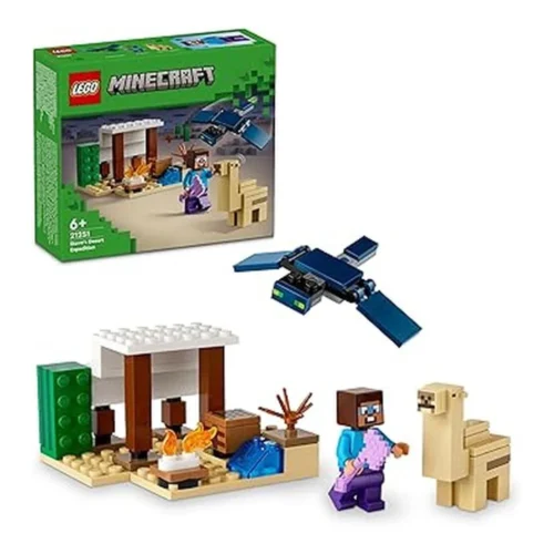 Lego Minecraft Expedición de Steve al Desierto Juguete de Construcción 21251