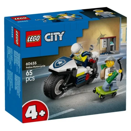 Lego City Police Persecución en Moto de Policía 60455
