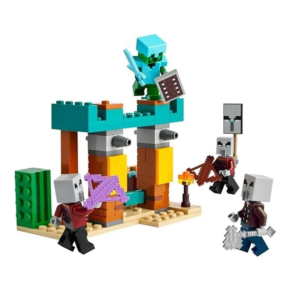 Lego Minecraft Patrulla del Desierto de los Maldeanos Juguete de Construcción 21267 - Imagen 2