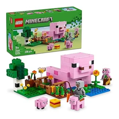Lego Minecraft Casa-Cerdo Bebé Juguete de Granja 21268