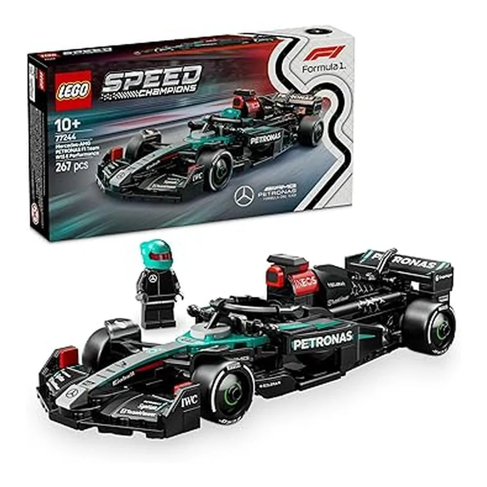 Lego Speed Champions Mercedes-AMG F1 W15 Coche de Carreras Juguete 77244 - Imagen 2