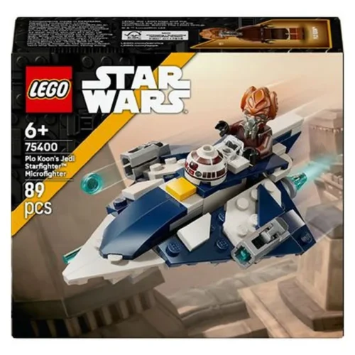 Lego Star Wars Microfighter Caza Estelar Jedi de Plo Koon 75400