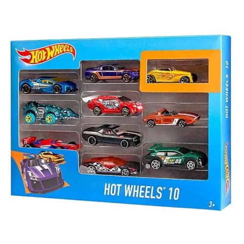Hot Wheels Set de Mini Coches Modelos Surtidos Mattel Modelo Surtido (1 unidad por artículo comprado)