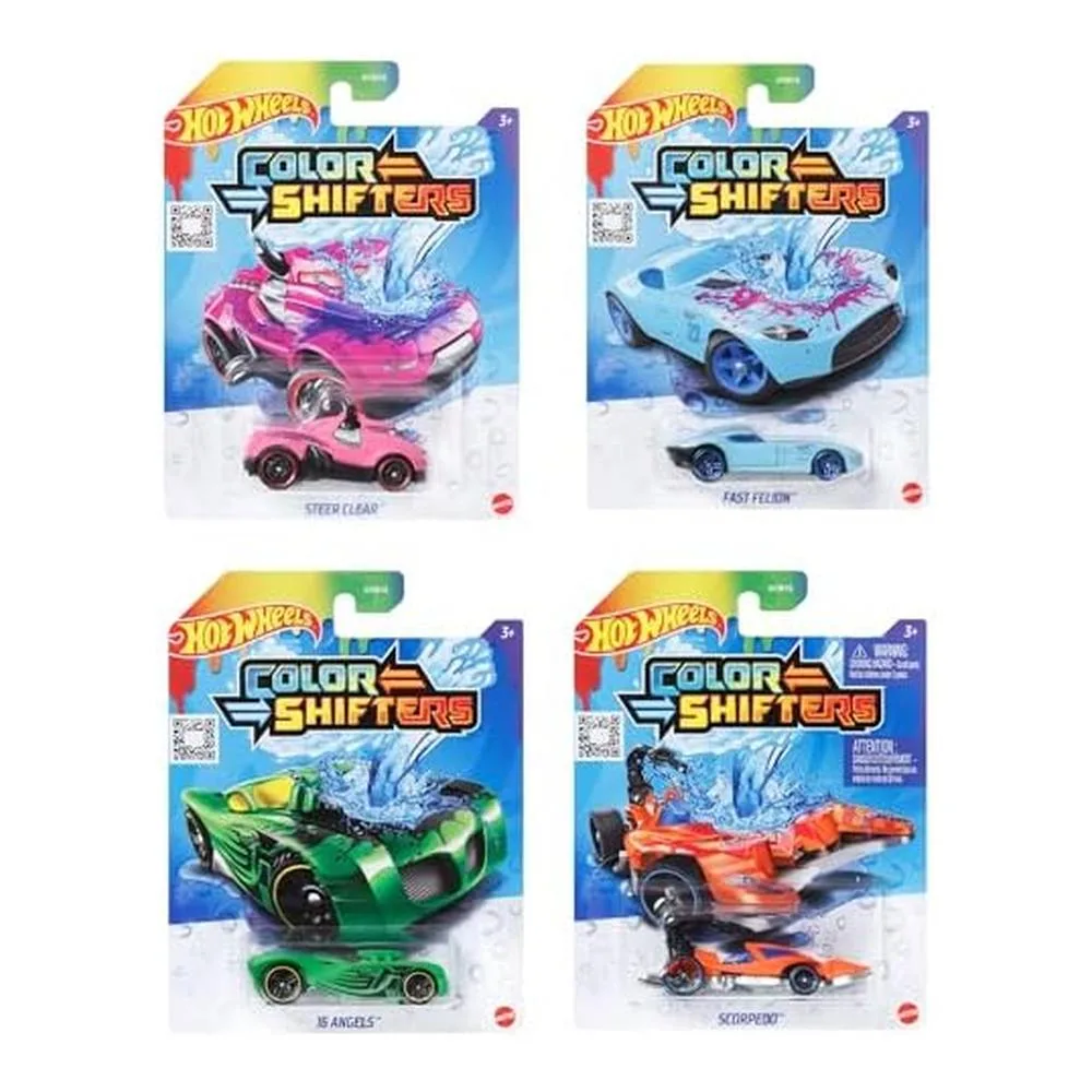 Hot Wheels Vehículos Color Shifters Coches de Juguete Modelos Surtidos Modelo Surtido (1 unidad por artículo comprado) - Imagen 2