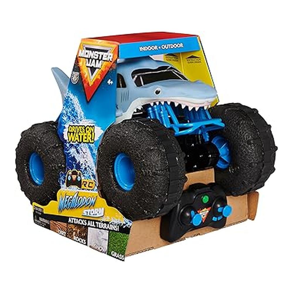 Monster Jam Coche Teledirigido Megalodon Storm Escala 1:15 6056227