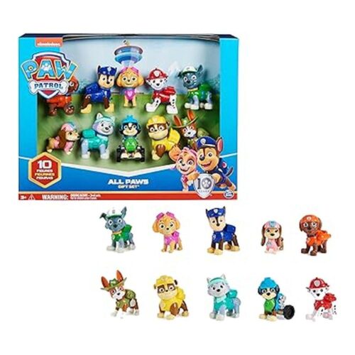 Patrulla Canina Pack 10 Figuras Coleccionables 10º Aniversario 6065255