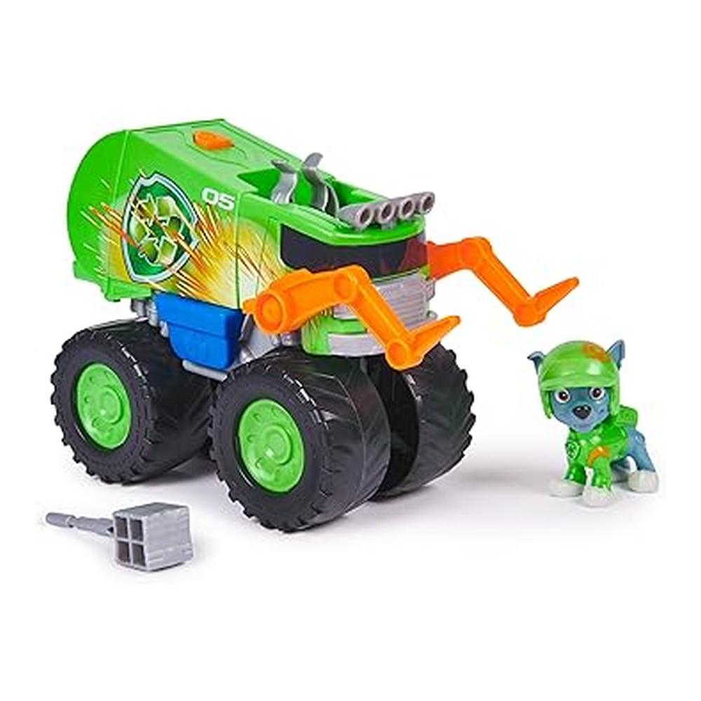 Patrulla Canina Pack Rocky Rescue Wheels y Camión Reciclaje con Proyectiles 6069331