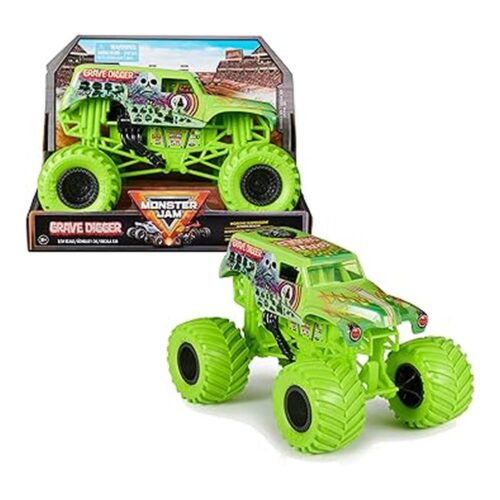 Monster Jam Monster Truck Grave Digger Oficial Escala 1:24 6069137