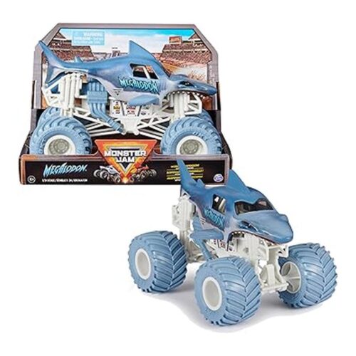 Monster Jam Monster Truck Megalodon Oficial Escala 1:24 Edición 1 6069138