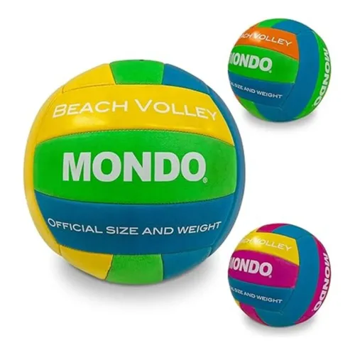 Balón Volley Playa PVC Sport Talla 5 Mondo 13037-01S012