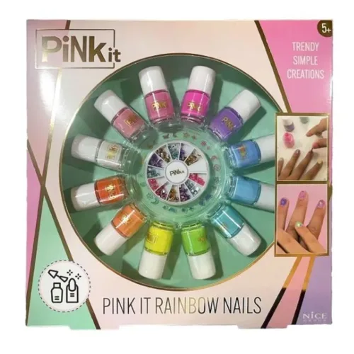 Pink It Rainbow Nails Nice 40060