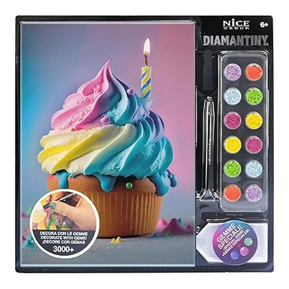 Diamantiny Copa de Helado Level Up Food Cupcake 96424