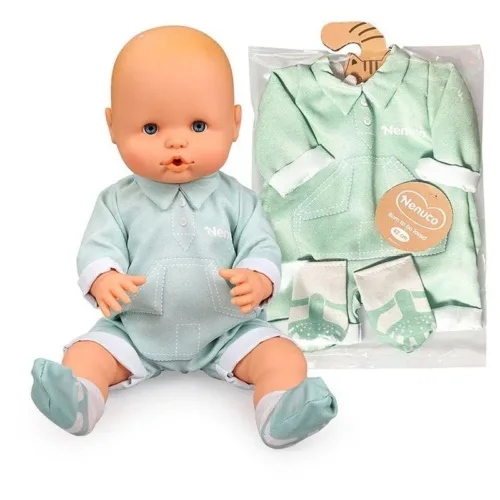 Nenuco Conjunto Casual Verde para Muñecos 42 cm 40890