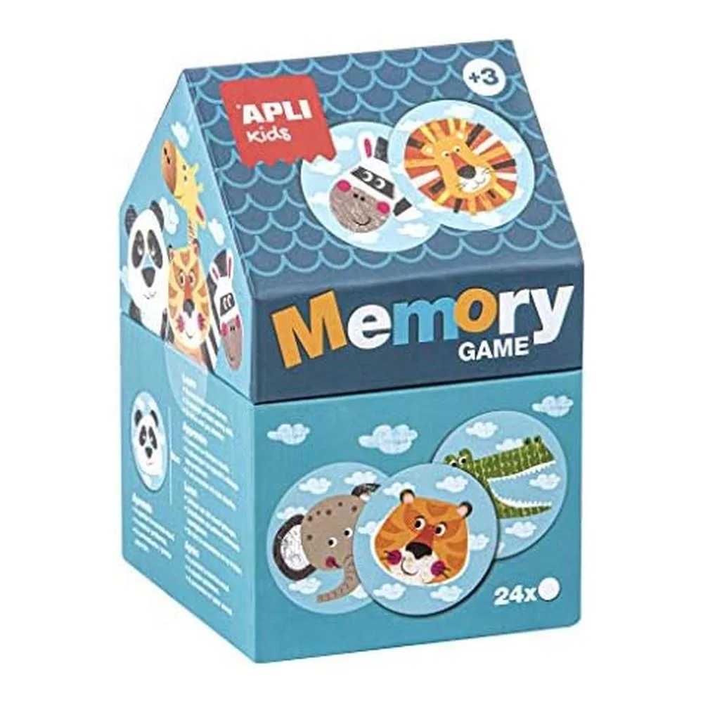 Apli Kids Memory Casita Safari y Puzzle 16820 - Imagen 2