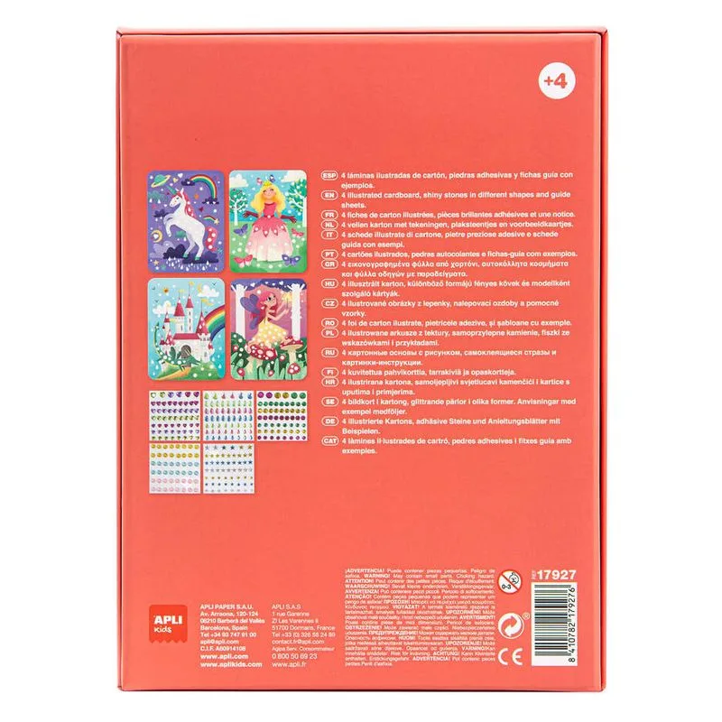 Apli Kids Kit de Mosaico Diamante Unicornio 17927 - Imagen 2
