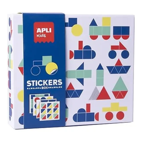 Apli Kids Vehículos Juego de Gomets Geométricos 18359