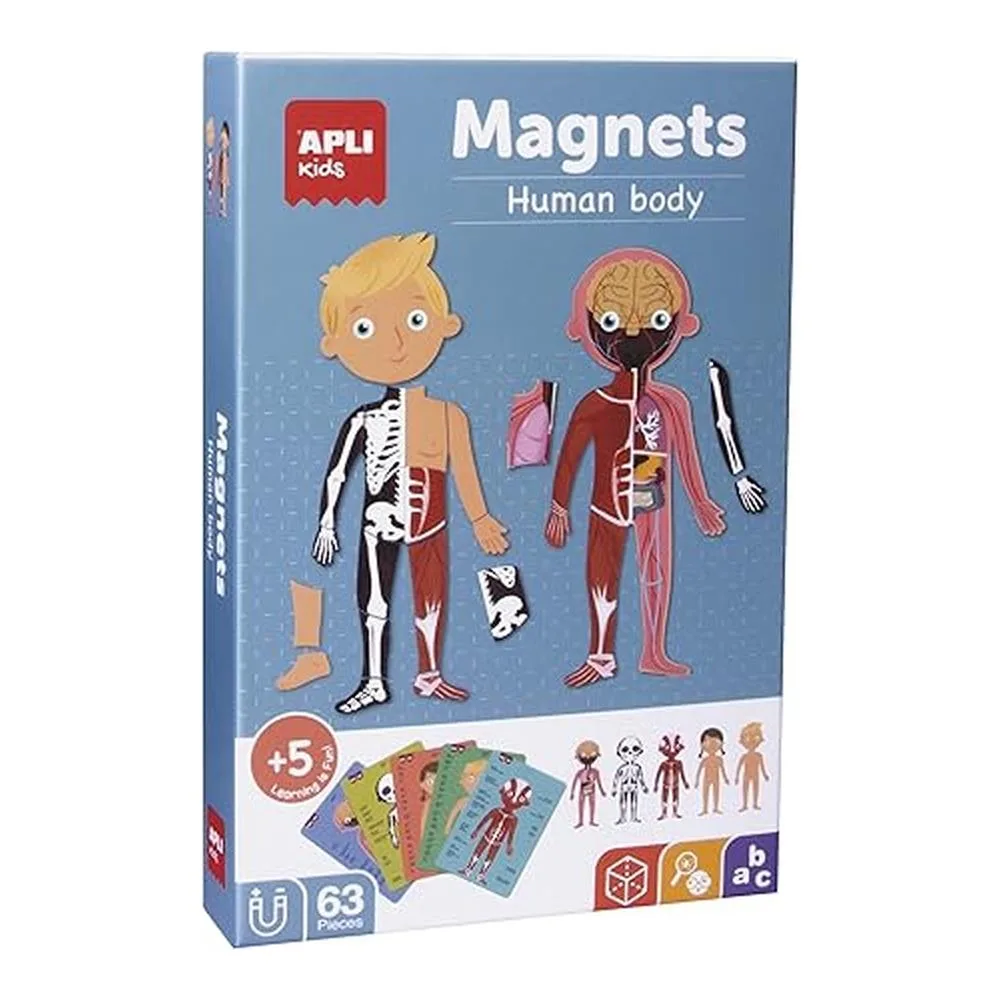 Apli Kids Sobre el Cuerpo Humano Juego Magnético 18351
