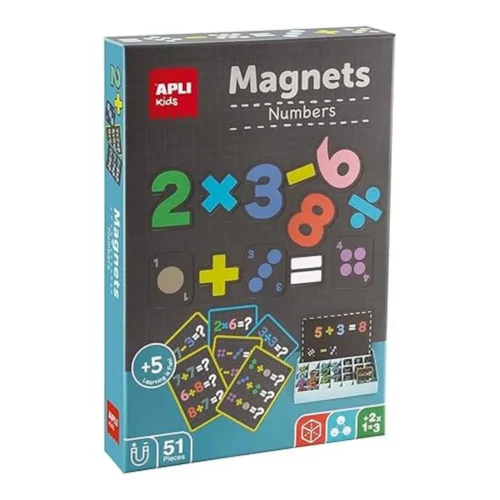 Apli Kids Magnets Números Juego Magnético Educativo 19444
