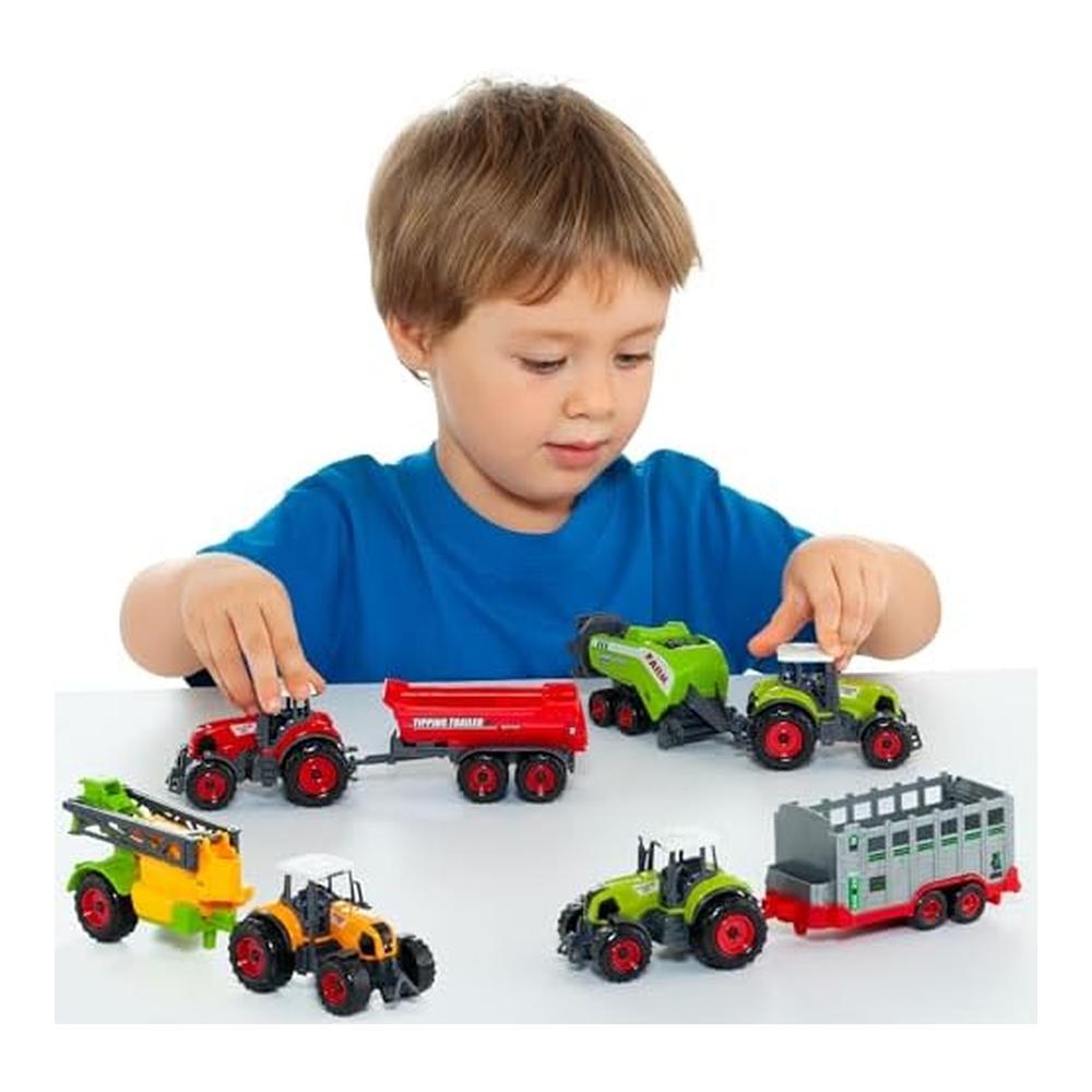 Molto Surtido Tractores con Remolque Juguete Multicolor Modelo Surtido (1 unidad por artículo comprado) - Imagen 2