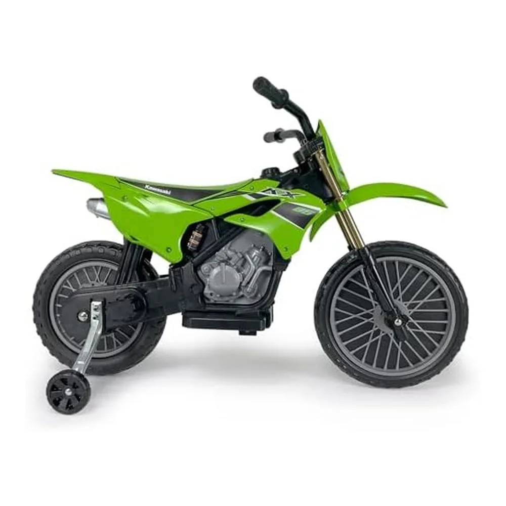 Injusa Moto Eléctrica Kawasaki KX85 Verde 6885 - Imagen 2