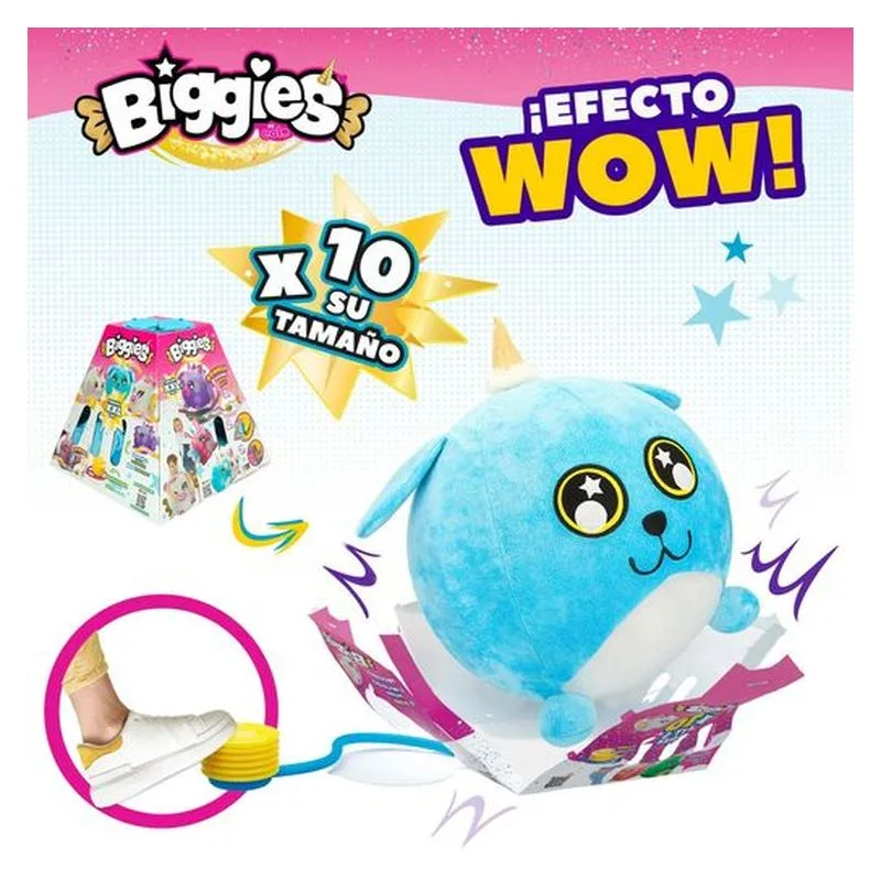 Biggies Peluche Hinchable Perro XXL con Hinchador 47175-CEL - Imagen 2