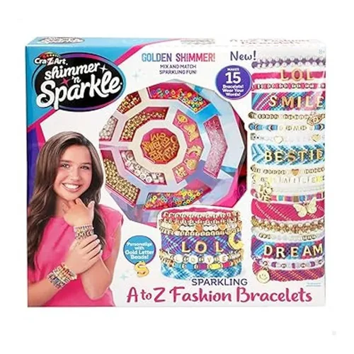 ColorBaby Shimmer N Sparkle Kit de Fabricación de Pulseras con Abalorios 47914