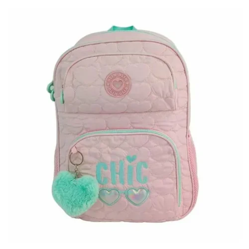 Mochila Escolar Toybags Blin Blin Chic Rosa T434-1056
