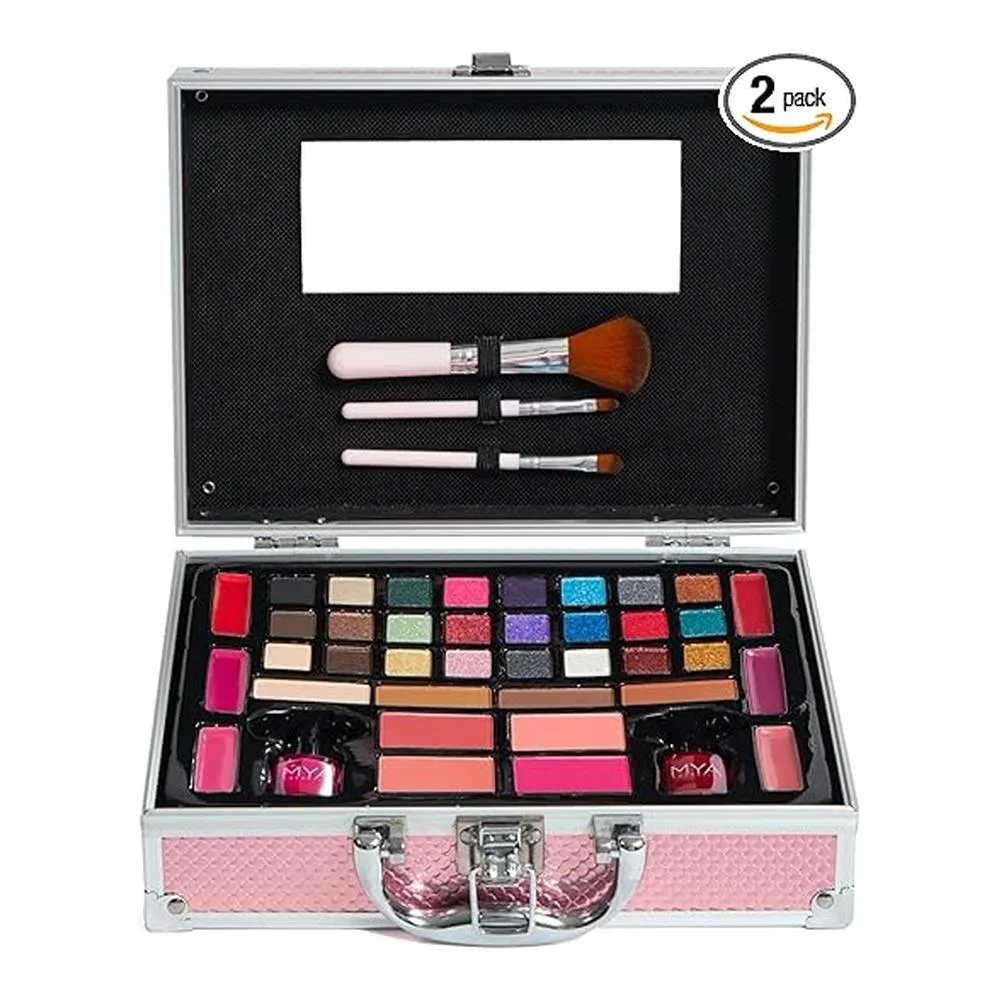 Mya Cosmetics Glam Pink Maletín Maquillaje Profesional 410083