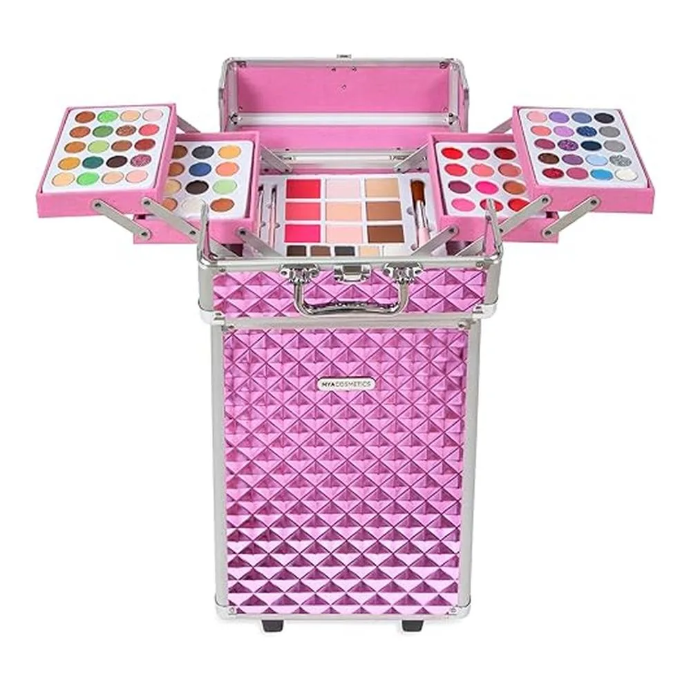 Mya Cosmetics Deluxe Makeup Trolley Portátil con Ruedas 425002