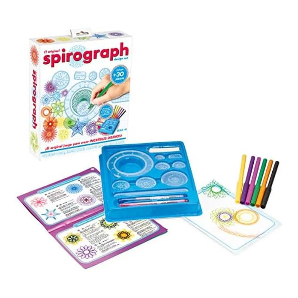 World Brands Spirograph Design Set Kit de Dibujo 80978 - Imagen 2