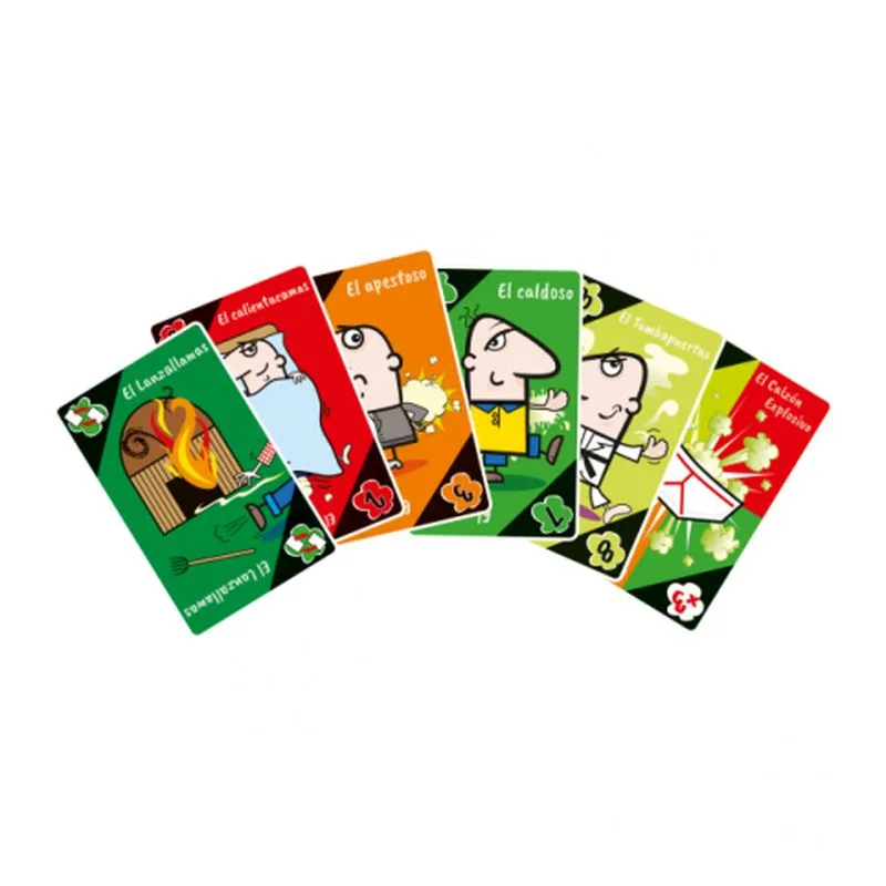 Juego de Cartas Explosivo Mister Pedo World Brand 803036ND - Imagen 2