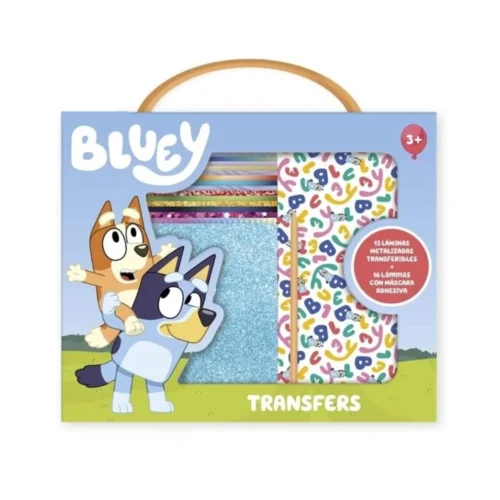 Bluey Transfers Caja Maletín Imagiland PTJ003