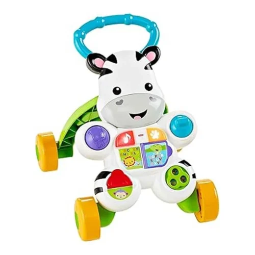 Fisher-Price Ríe y Aprende Cebra Parlanchina Primeros Pasos Andador DLD87