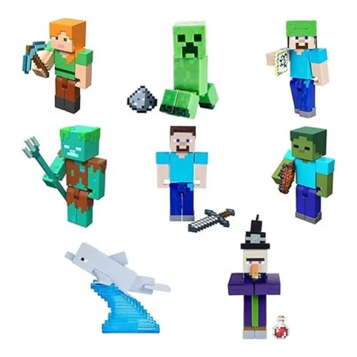 Mattel Figura Minecraft Modelos Surtidos Modelo Surtido (1 unidad por artículo comprado)
