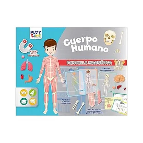 Pantalla Magnética El Cuerpo Humano Imagiland PTMAG01