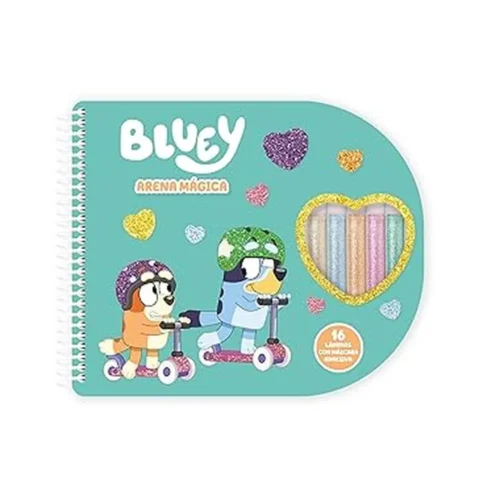Bluey Arena Mágica Libreta Espiral Imagiland PTLIC06
