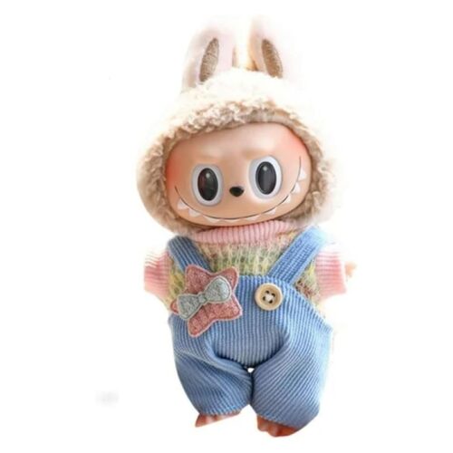 Peluche Llavero Labubu con Ropita Modelo Surtido (1 unidad por artículo comprado)