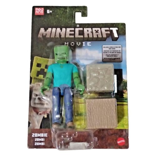 Mattel Figura de Acción Zombi Minecraft La Película JFR64