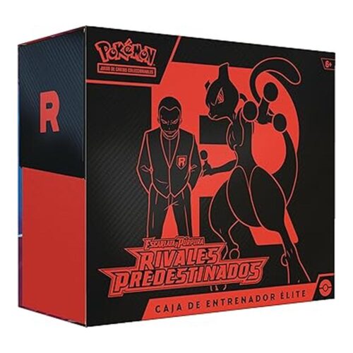 Pokémon Caja Entrenador Élite Escarlata y Púrpura Rivales Predestinados JCC PC10538