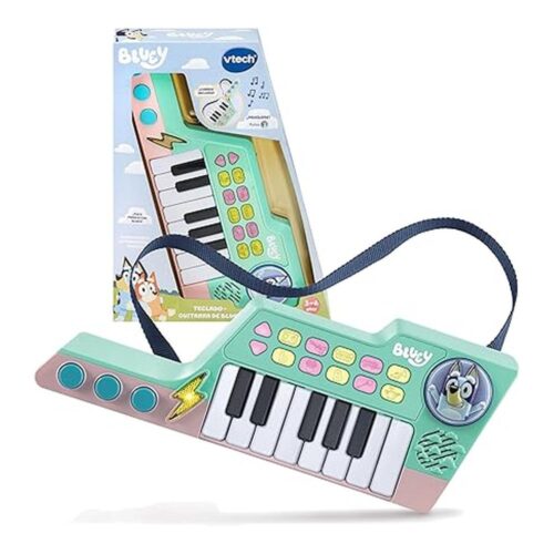 VTech Teclado-Guitarra de Bluey Interactiva 2 en 1 80-563722