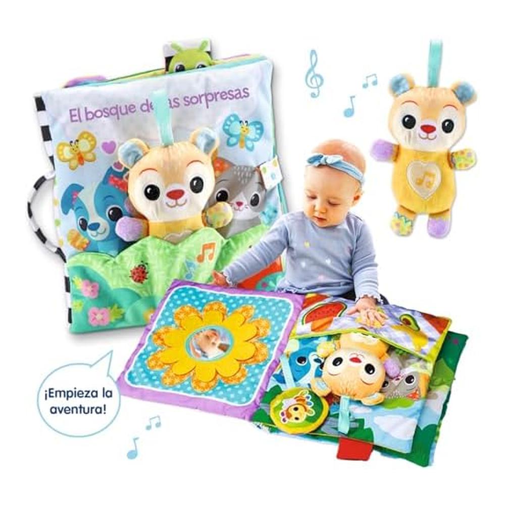 VTech Gran Libro Sensorial El Bosque de las Sorpresas 80-574322 - Imagen 2